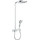 Душевая стойка с термостатом Hansgrohe Raindance Select E300 3jet Showerpipe 27127000 - фото, картинка Душевая стойка с термостатом Hansgrohe Raindance Select E300 3jet Showerpipe 27127000 - фото