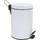 Ведро для мусора с педалью WasserKraft Kammel K-635WHITE - фото 