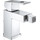 Смеситель для биде Grohe Eurocube 23138000 - фото, картинка  Смеситель для биде Grohe Eurocube 23138000 - фото