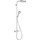 Душевая стойка с термостатом Hansgrohe Raindance Select S Showerpipe 240 1jet 27633000 - фото, картинка Душевая стойка с термостатом Hansgrohe Raindance Select S Showerpipe 240 1jet 27633000 - фото
