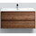 Тумба подвесная с раковиной BelBagno KRAFT-1000-2C-SO-RT 100 см, Rovere Tabacco - фото 