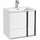 Тумба подвесная с раковиной Акватон Ривьера 60 см 1A2388K1RVX20, белый - фото, картинка  Тумба подвесная с раковиной Акватон Ривьера 60 см 1A2388K1RVX20, белый - фото