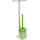 Стойка с держателем и ёршиком Fixsen Rainbow FX-32-04, цвет хром/зеленый - фото 