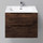 Тумба подвесная с раковиной BelBagno ETNA39-500/390-2C-SO-RW-P 50 см, Rovere Moro, Цвет фасада: Rovere Moro - фото, картинка Тумба подвесная с раковиной BelBagno ETNA39-500/390-2C-SO-RW-P 50 см, Rovere Moro, Цвет фасада: Rovere Moro - фото