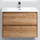Тумба подвесная с раковиной BelBagno KRAFT 39-800/390-2C-SO-RNN 80 см, Rovere Nebrasca Nature - фото, картинка Тумба подвесная с раковиной BelBagno KRAFT 39-800/390-2C-SO-RNN 80 см, Rovere Nebrasca Nature - фото