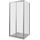 Душевое ограждение Bas Infinity SD+SP C-CH 80х80 см, хром/прозрачное - фото 