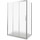 Душевое ограждение Bas Orion WTW+SP G-CH 110х90 см хром/матовое - фото 