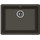 Кухонная мойка Florentina Вега 500 22.320.D0500.302, антрацит, Цвет производителя: чёрный - фото, картинка  Кухонная мойка Florentina Вега 500 22.320.D0500.302, антрацит, Цвет производителя: чёрный - фото