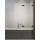 Шторка для ванны Radaway Essenza Pro Black PND II 100 см 10102100-54-01R, черный/прозрачное - фото, картинка Шторка для ванны Radaway Essenza Pro Black PND II 100 см 10102100-54-01R, черный/прозрачное - фото