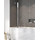 Шторка для ванны Radaway Nes PND II 120 см 10009120-01-01L, хром/прозрачное - фото 