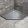 Поддон акриловый Radaway Doros PT Stone Anthracite 90х90 см SDRPT9090-01-64S, антрацит - фото, картинка Поддон акриловый Radaway Doros PT Stone Anthracite 90х90 см SDRPT9090-01-64S, антрацит - фото