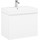 Тумба подвесная с раковиной Aquanet Йорк 70 см 202093, белый - фото, картинка  Тумба подвесная с раковиной Aquanet Йорк 70 см 202093, белый - фото