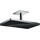 Верхний душ Hansgrohe Rainmaker Select 460 1jet 24002600, латунь/стекло, черный/хром - фото, картинка Верхний душ Hansgrohe Rainmaker Select 460 1jet 24002600, латунь/стекло, черный/хром - фото