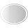 Зеркало Aqwella Clarberg Ellipse Led 100 см ELI0210 - фото 