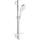Душевой гарнитур Grohe Rainshower Smartactive 130 600 мм 26576LS0, хром/белая луна - фото, картинка Душевой гарнитур Grohe Rainshower Smartactive 130 600 мм 26576LS0, хром/белая луна - фото