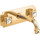Смеситель для раковины настенный Cezares OLIMP-BLS2-03/24-Sw, золото, Цвет производителя: золото - фото 