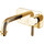 Смеситель для раковины настенный Cezares OLIMP-BLSM2-03/24-L, золото, Цвет производителя: золото - фото 