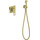 Набор для гигиенического душа Timo Briana 7189/17SM, золото матовое - фото 
