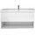 Тумба подвесная с раковиной Dreja Perfecto 90 см 99.0808, белый глянец - фото 