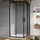 Душевое ограждение Ravak Blix Slim BLSRV2 90x90 см X1LM70300Z1 чёрный/прозрачное - фото, картинка Душевое ограждение Ravak Blix Slim BLSRV2 90x90 см X1LM70300Z1 чёрный/прозрачное - фото