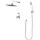 Душевая система для душа Lemark Contest LM5829CW, хром/белый - фото 