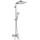 Душевая стойка Hansgrohe Crometta E 240 1jet Showerpipe 27284000 - фото, картинка  Душевая стойка Hansgrohe Crometta E 240 1jet Showerpipe 27284000 - фото