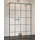 Душевая перегородка Radaway Modo New Black I Factory 150x200 см 388154-54-57 (стекло 8 мм), черный/прозрачное - фото, картинка Душевая перегородка Radaway Modo New Black I Factory 150x200 см 388154-54-57 (стекло 8 мм), черный/прозрачное - фото