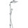 Душевая стойка Hansgrohe Crometta E 240 1jet Showerpipe 27289000 - фото, картинка  Душевая стойка Hansgrohe Crometta E 240 1jet Showerpipe 27289000 - фото