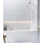 Шторка для ванны Radaway Euphoria PND II 110 см 10008110-01-01R (стекло 8 мм), хром/прозрачное - фото, картинка Шторка для ванны Radaway Euphoria PND II 110 см 10008110-01-01R (стекло 8 мм), хром/прозрачное - фото