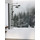 Шторка для ванны Radaway Essenza New Black PND II 140 см 10002140-54-01L, черный/прозрачное - фото, картинка Шторка для ванны Radaway Essenza New Black PND II 140 см 10002140-54-01L, черный/прозрачное - фото