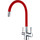 Смеситель для кухни Lemark Comfort LM3075C-Red, хром/красный - фото 