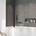 Шторка для ванны Radaway Nes 8 Black PND II 120 см 10088120-54-01L (стекло 8 мм), черный/прозрачное - фото, картинка Шторка для ванны Radaway Nes 8 Black PND II 120 см 10088120-54-01L (стекло 8 мм), черный/прозрачное - фото