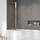 Шторка для ванны Radaway Nes 8 PND II 140 см 10088140-01-01L (стекло 8 мм), хром/прозрачное - фото, картинка Шторка для ванны Radaway Nes 8 PND II 140 см 10088140-01-01L (стекло 8 мм), хром/прозрачное - фото