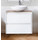 Тумба подвесная со столешницей BelBagno KRAFT-700-2C-SO-BO 70 см, Bianco Opaco/Cemento - фото, картинка Тумба подвесная со столешницей BelBagno KRAFT-700-2C-SO-BO 70 см, Bianco Opaco/Cemento - фото