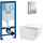 Инсталляция Grohe Rapid SL с подвесным безободковым унитазом BelBagno Carina - фото, картинка Инсталляция Grohe Rapid SL с подвесным безободковым унитазом BelBagno Carina - фото