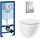 Инсталляция Grohe Rapid SL с подвесным безободковым унитазом BelBagno Amanda - фото, картинка Инсталляция Grohe Rapid SL с подвесным безободковым унитазом BelBagno Amanda - фото
