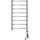 Полотенцесушитель электрический Domoterm Стефано П8 400х800 мм ER - фото 