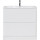 Тумба напольная с раковиной BelBagno ALBANO-600-2C-PIA-BL 60 см, Bianco Lucido - фото 