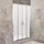 Душевая дверь BelBagno 170-200 см UNIQUE-BF-2-170/200-M-Cr, хром/матовое - фото, картинка Душевая дверь BelBagno 170-200 см UNIQUE-BF-2-170/200-M-Cr, хром/матовое - фото