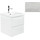 Тумба подвесная с раковиной BelBagno ALBANO-CER-500-2C-SO-RVB 50 см, Rovere Vintage Bianco, Цвет фасада: Rovere Vintage Bianco - фото, картинка Тумба подвесная с раковиной BelBagno ALBANO-CER-500-2C-SO-RVB 50 см, Rovere Vintage Bianco, Цвет фасада: Rovere Vintage Bianco - фото