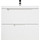 Тумба подвесная с раковиной BelBagno VITTORIA-800-2C-SO-BO-P 80 см, Bianco Opaco - фото 