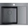 Мойка кухонная Omoikiri Akisame 65-GM-L (4973097) 1,2 мм, вороненая сталь, Цвет производителя: вороненая сталь - фото, картинка Мойка кухонная Omoikiri Akisame 65-GM-L (4973097) 1,2 мм, вороненая сталь, Цвет производителя: вороненая сталь - фото