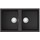 Кухонная мойка Omoikiri Kitagawa 83-2-U-GB 4993811, графит, Цвет производителя: графит - фото 
