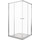 Душевое ограждение Bas Lira CR-80-C-CH 80x80 см, хром/прозрачное - фото 