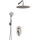 Душевая система для душа WasserKraft A16421, хром матовый - фото 