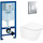 Инсталляция с подвесным унитазом комплект: Grohe Rapid SL 38772001 с подвесным безободковым унитазом BelBagno Tre BB8001CHR/SC сиденье микролифт, крепление, кнопка смыва хром - фото, картинка Инсталляция с подвесным унитазом комплект: Grohe Rapid SL 38772001 с подвесным безободковым унитазом BelBagno Tre BB8001CHR/SC сиденье микролифт, крепление, кнопка смыва хром - фото