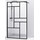 Душевая перегородка Abber Immer Offen 90 см AG63090B, черный/прозрачное - фото 