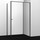 Душевое ограждение WasserKraft Dill 120x80 см 61S06, чёрный/прозрачное - фото 