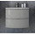 Тумба подвесная с раковиной Cezares Vague 70 см 54854, Grigio Lucido - фото 