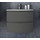 Тумба подвесная с раковиной Cezares Vague 70 см 54905, Grigio Talpa Opaco - фото 